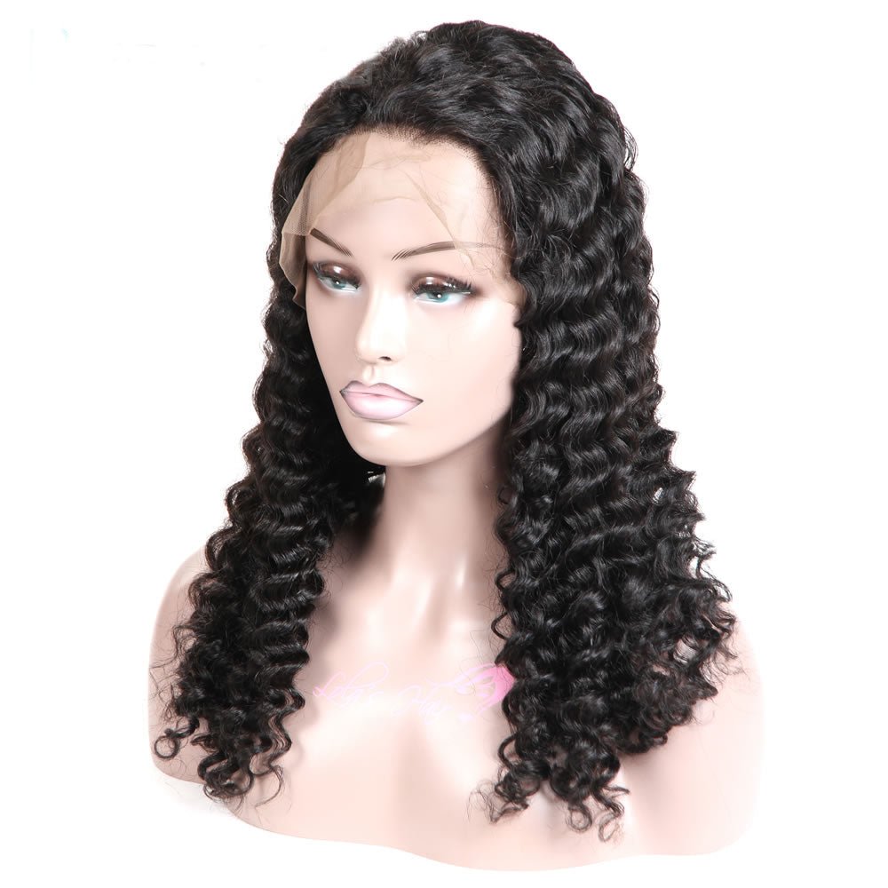 Riverwood Deep Wigs 13x4 Transparent Lace Front 150% Density Pre-Plucked Virgin Human Hair