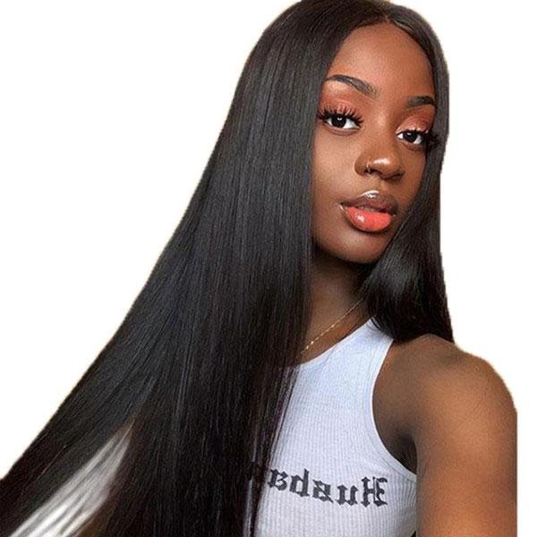 Riverwood Straight Wigs 13x4 Lace Front 150% Density Pre-Plucked Virgin Human Hair